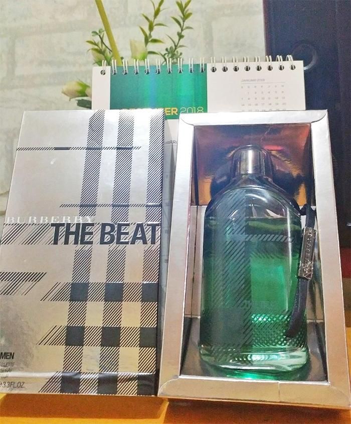 Thiết kế chai nước hoa Burberry The Beat For Men 100ml 
